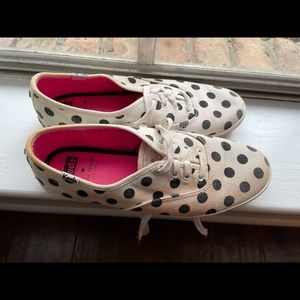 Kate Spade polka dot Keds